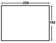 9401407 Lyche Konvolutt 1558 Konvolutt SOBER C5 mappe SKD 162x229 mm Trykk 2+1 5000 stk